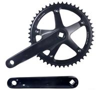 Pédalier Piste 48T 144BCD Alliage Léger pour Vélo Fixie