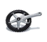 Pedalier piste miche primato 46 dents argent