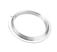 Pédalier pour casque de vélo | 44/52/55/56 mm, d'aluminium, noir | Course de fourche droite et conique | Rondelle d'entretoise inférieure de réparation de fourche pour vélo de route