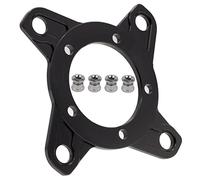 Pédalier pour moteur Bafang - Adaptateur de dent - Kit moyen de vélo électrique 104BCD 130BCD - Alliage d'aluminium - Adaptateur de chaîne BBS01 (104BCD)