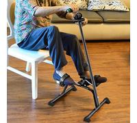 Pédalier pour personnes âgées, vélo de résistance réglable pour l'entraînement des bras et des jambes, appareil de physiothérapie portable avec pieds antidérapants, appareil de fitness pour la