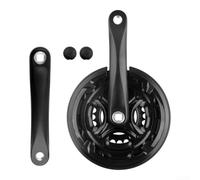 Pédalier pour vtt 170mm 24/34/42T pour Sentiers Escarpés Pédalier | Montage sécurisé, transfert de pour puissance , compatible boîtier axe carré standard, installation facile