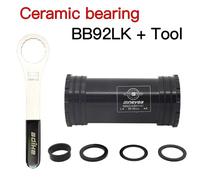 Pédalier Pressfit Avec Verrouillage À Filetage En Céramique Pour Vtt Et Vélo De Route,Accessoire De 24mm,Bb86,Bb90,Bb92,Bb92lk - Type Bb92lk And Tool