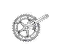 Pédalier Route Compact 2x8V 53/39 Dents X 170Mm Argent 305851850 SUNRACE Vélo