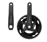 Shimano Cues Fc-u6040-2 9/10s Crankset Argenté 175 mm / 50/34t