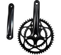 Pedalier Route Compact 50-34d L172.5 Noir Alu (Axe 111) Multicolore