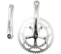 Pedalier route double 52-39d l172.5 strong impact argent 9/10v
