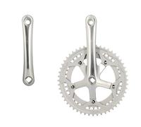 Pedalier Route Double 52-42d L170 Lasco Plateaux Et Manivelles Argent (Axe 113) Multicolore