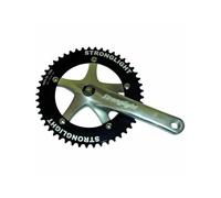 Pedalier Route Piste Stronglight Track 2000 Jis 165mm Plateau 46d. 1"1-8 Noir Multicolore