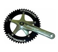 Pedalier Route Piste Stronglight Track 2000 Jis 165mm Plateau 46d. 1"1-8 Noir Multicolore