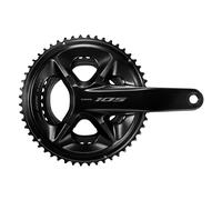 Shimano Pédalier 105 FC-R7100 – 12 vitesses 52-36T 172,5 mm Noir Vélo de route
