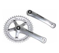 Pedalier Route Stronglight 8-9v. Impact Argent 145mm 42-34 (Axe Carre 107mm) Multicolore