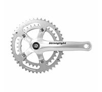 Pédalier route Stronglight Impact 155 mm 44-34 8V. 9-10V. Argenté