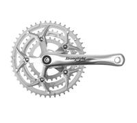 Stronglight Pédalier Route Impact Triple 9-10v Axes Adulte Unisexe, Argenté, 175mm x 52/42/30