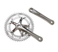 PEDALIER ROUTE SUNRACE R80 8-9V. ARGENT 170mm 52-42 (AXE CARRE)