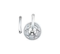 Pedalier route triple 52-42-30d l170 plateaux et manivelles argent (axe 122,5)
