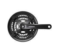 Pédalier SHIMANO FC-TY501 Vierkant 6/7/8-fach, Noir, 175 mm - Mixte
