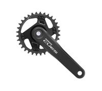 SHIMANO Crankset 9/10/11-speed Bielle Unisex Adulto, Multicolore (Multicolore),
