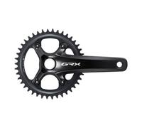 Shimano Grx Fc-rx820 Crankset Argenté 172.5 mm / 42t Black