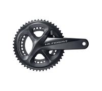 Pédalier double Shimano Ultegra R8000 (11 vitesses) - Gris - 110mm, Gris