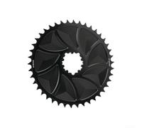 Pédalier simple 44T pour vélo de route VTT 9-12 vitesses (42T) | Dents étroites larges, empêche l'éjection, taille 40T, compatible avec gxp, pour 9-12 vitesses