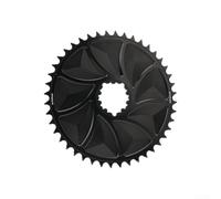 Pédalier simple 44T pour vélo de route VTT 9-12 vitesses (44T) | Dents étroites larges, empêche l'éjection, taille 40T, compatible avec gxp, pour 9-12 vitesses