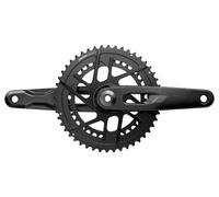 Sram Rival Axs Dub Dm Crankset Argenté 165 mm / 46/33t Black
