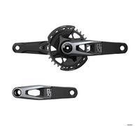 Sram X0 Eagle V2 Q174 Cl55 Dub Wide T-type Crankset Argenté 170 mm / 32t Black