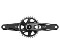 Pedalier sram xx dh t type dub wide 34 dents 7v cl55 noir sans boitier