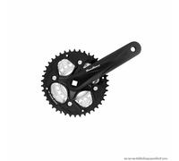 SunRace Pédalier City 3x7/8V 24/34/42 dents 170 mm Noir +