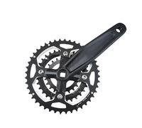 Pédalier triple alu Sélection CGN L170 Lasco Deore Noir