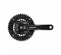 Pédalier triple Shimano Tourney Fc-Ty501 6/7/8V Noir