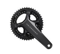 Shimano Ultegra R8100 12s Hollowtech Ii Crankset Noir 160 mm / 46/36t Black