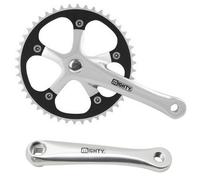 Pédalier vélo mono plateau pour single speed et fixie ( 46 )