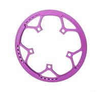 Pédalier Vélo Pliant Aluminium Léger Interface FOR pour dub Pédalier | Alliage aluminium creux, poids réduit, polissage précision, fini anodisé, résistance pour usure rayures(52T Chainring Purple)