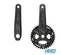 PEDALIER VTT DOUBLE 36-22D L170 ALU SHIMANO DEORE M4100 NOIR 10V 148 BOOST