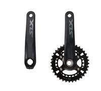 Shimano Slx M7120 Boost 55 Mm Crankset Noir 175 mm / 36/26t Black