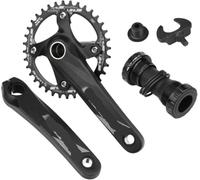 Pédalier VTT en Alliage d'aluminium | Bague étroite et large 104BCD 36T, convient aux transmissions BB 68/73 mm, 8-11 vitesses