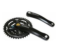 Shimano Manivelles Avec Plateaux Altus M311 170 mm Black