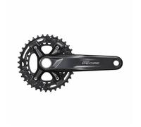 Pédalier VTT Shimano Deore M4100 10V 170mm 36-26 intégré - Noir