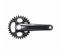 Pédalier VTT Shimano Deore Xt FC-M8120 - Noir - Manivelle 170 mm - Rétention supérieure de la chaîne