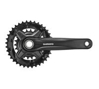 Pédalier VTT Shimano FC-MT210-2 - Noir - 9 vitesses/36/22T