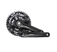 Shimano Altus Mt210 Direct Mount Crankset Noir 170 mm / 44/32/22t Black