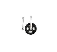 Pedalier vtt triple 42-34-24d l170 alu noir pare chaine demontable 7/8v (axe carre 122)