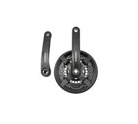 Shimano Pédalier Tourney TY501 6-8 vitesses 170 mm 42/34/24 dents Noir