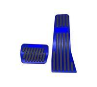 Pedalset Voiture Pour Mazda CX-30 CX30 2020 2021 2022 2023 2024 Couvercle De Pédale Frein D'accélérateur Gaz Et Carburant Coussinet Antidérapant(Bleu)