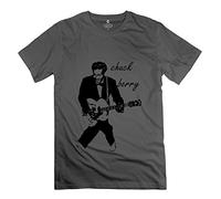 PEDD Mens Chuck Berry Custom Hot SkyBlue T Shirt by RRG2G