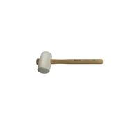 Peddinghaus Maillet de carreleur 0346652201 – caoutchouc 520 g, blanc, manche frêne 65 mm