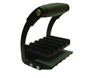 Peddinghaus 114401000 Porte-plaques et panneaux "Grilla Gripper", Noir