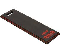 Peddinghaus 6423000001 Protech Tapis protection genoux, Noir/rouge